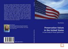 Portada del libro de Preservation Values in the United States