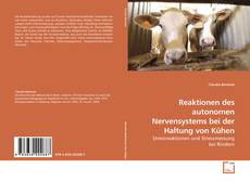 Copertina di Reaktionen des autonomen Nervensystems bei der Haltung von Kühen