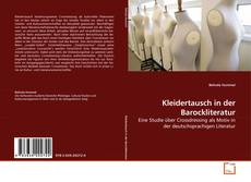 Copertina di Kleidertausch in der Barockliteratur