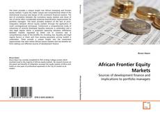 Copertina di African Frontier Equity Markets