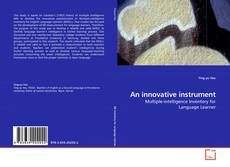 Buchcover von An innovative instrument