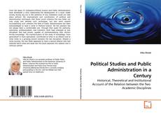 Capa do livro de Political Studies and Public Administration in a Century 