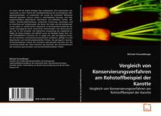 Vergleich von Konservierungsverfahren am Rohstoffbeispiel der Karotte的封面