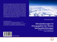 Portada del libro de Klimaänderungen im Einzugsgebiet der Wiener Hochquellenleitungen