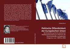 Buchcover von Politische Öffentlichkeit der Europäischen Union