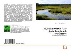 Copertina di RiUP and PAPD in Haor Basin: Bangladesh Perspective