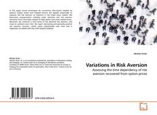 Capa do livro de Variations in Risk Aversion 