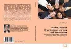 Buchcover von Market Oriented Organizational Learning and Sensemaking