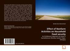 Capa do livro de Effect of Nonfarm Activities on Household Food security 