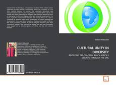 Couverture de CULTURAL UNITY IN DIVERSITY