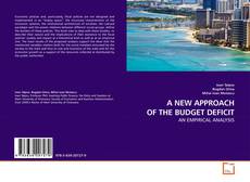 Couverture de A NEW APPROACH OF THE BUDGET DEFICIT