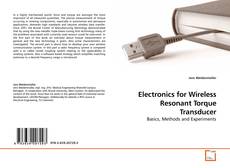 Capa do livro de Electronics for Wireless Resonant Torque Transducer 