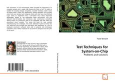 Capa do livro de Test Techniques for System-on-Chip 