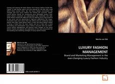 LUXURY FASHION MANAGEMENT的封面