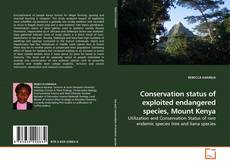 Capa do livro de Conservation status of exploited endangered species, Mount Kenya 