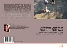 Capa do livro de Awareness Creation of Children on Child Right 
