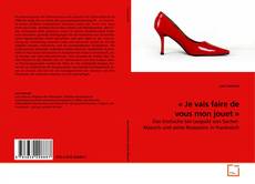 Capa do livro de « Je vais faire de vous mon jouet » 