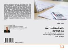 Capa do livro de Vor- und Nachteile der Flat Tax 