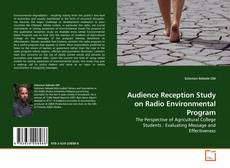 Capa do livro de Audience Reception Study on Radio Environmental Program 
