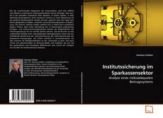 Couverture de Institutssicherung im Sparkassensektor