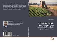 Couverture de KEY ELEMENTS OF INVESTMENT LAW