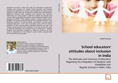 Couverture de School educators' attitudes about inclusion in India