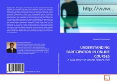 Capa do livro de UNDERSTANDING PARTICIPATION IN ONLINE COURSES 