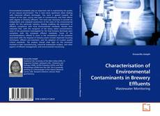 Couverture de Characterisation of Environmental Contaminants in Brewery Effluents