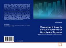 Capa do livro de Management Board In Stock Corporations Of Georgia And Germany 