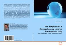 Capa do livro de The adoption of a Comprehensive Income Statement in Italy 