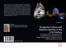 Capa do livro de Hungarian Culture and National Identity in the 21st Century 