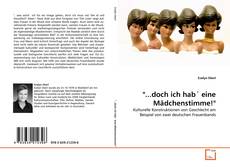 Couverture de "...doch ich hab´ eine Mädchenstimme!"