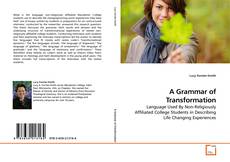 Couverture de A Grammar of Transformation