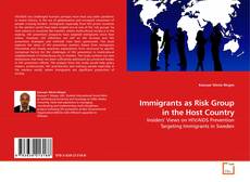 Portada del libro de Immigrants as Risk Group in the Host Country