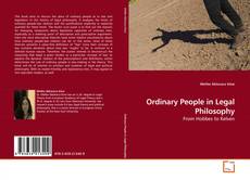 Couverture de Ordinary People in Legal Philosophy