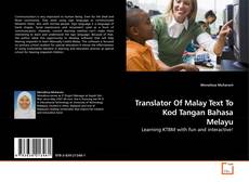 Copertina di Translator Of Malay Text To Kod Tangan Bahasa Melayu