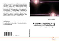 Couverture de Nascent Entrepreneurship