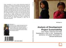 Capa do livro de Analysis of Development Project Sustainability 
