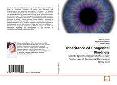 Couverture de Inheritance of Congenital Blindness
