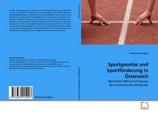 Capa do livro de Sportgesetze und Sportförderung in Österreich 