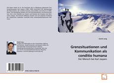 Capa do livro de Grenzsituationen und Kommunikation als conditio humana 