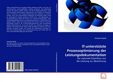 Buchcover von IT-unterstützte Prozessoptimierung der Leistungsdokumentation