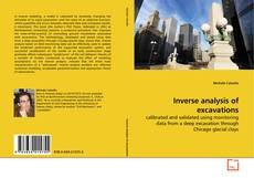 Capa do livro de Inverse analysis of excavations 