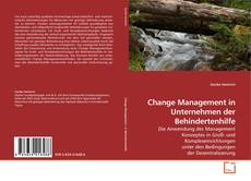 Buchcover von Change Management in Unternehmen der Behindertenhilfe