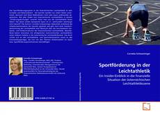 Capa do livro de Sportförderung in der Leichtathletik 