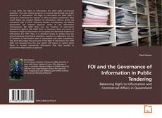Couverture de FOI and the Governance of Information in Public Tendering