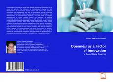 Copertina di Openness as a Factor of Innovation
