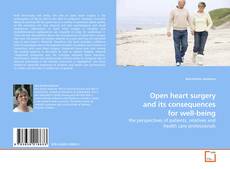 Copertina di Open heart surgery and its consequences for well-being