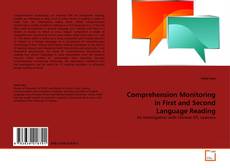 Couverture de Comprehension Monitoring in First and Second Language Reading