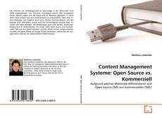 Couverture de Content Management Systeme: Open Source vs. Kommerziell